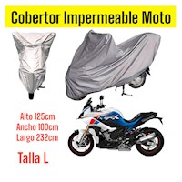 Forro Cobertor Funda De Moto Impermeable Protector Large